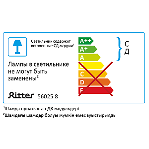 Настенный светильник Ritter 56025 8